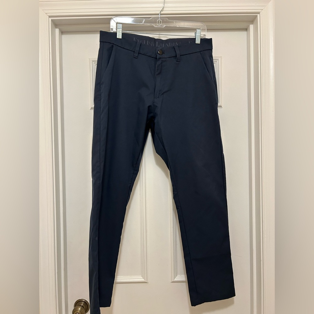English Laundry Men's Dark Navy Chinos 32x30